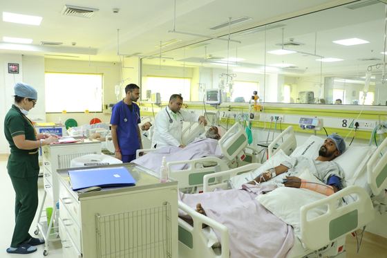 Nursing staff on the ward