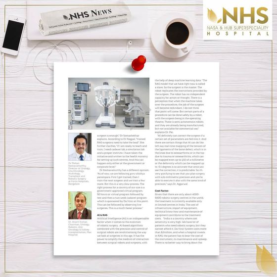 Newspaper feature on joint replacement imaging and surgical planning