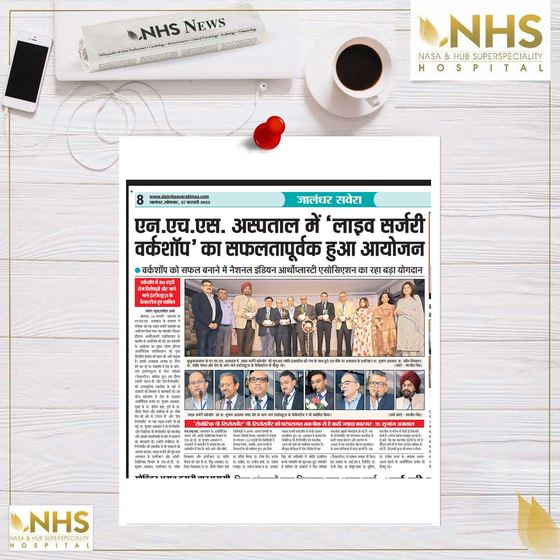 Report of a live surgery workshop at NHS attended by around 150 bone specialists