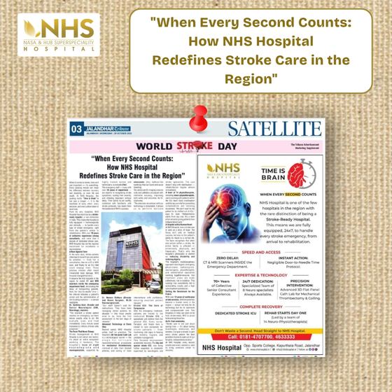 World Stroke Day feature on how NHS Hospital redefines stroke care in the region
